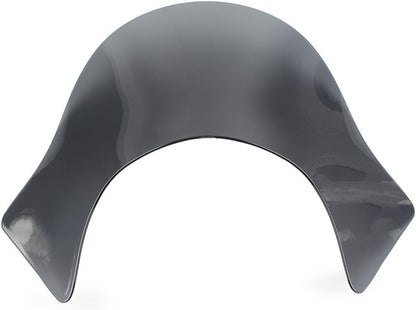 ya 23 10.7 baidi Laminar Lip Windshield Windscreen Shield for Harley Dyna Sportster Softail Smoke