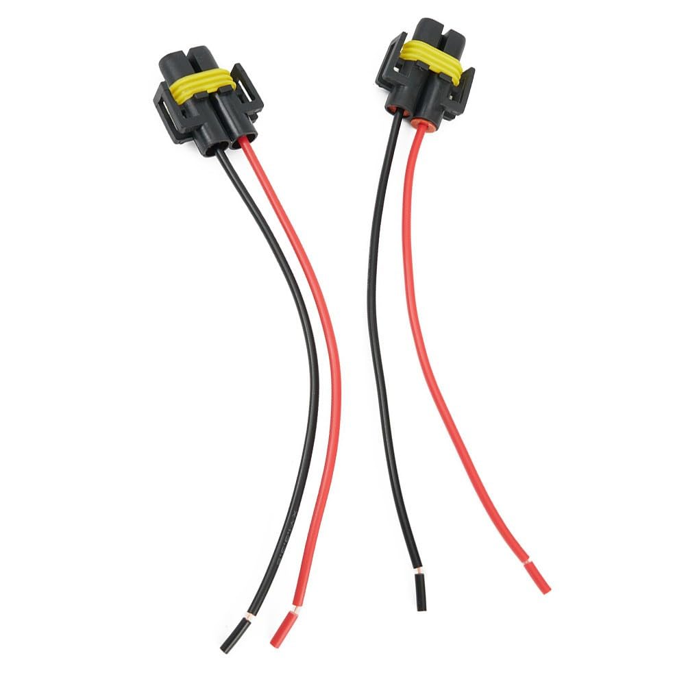 ya 23 10.7 baidi Harness Socket Headlight Fittings 1 Set Replace Connector Copper Fog Light