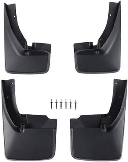ya 7 8.24 baidi Front & Rear Deluxe Molded Splash Guards Mud Flaps Fit 2009-2019 10 for Ram 82214136