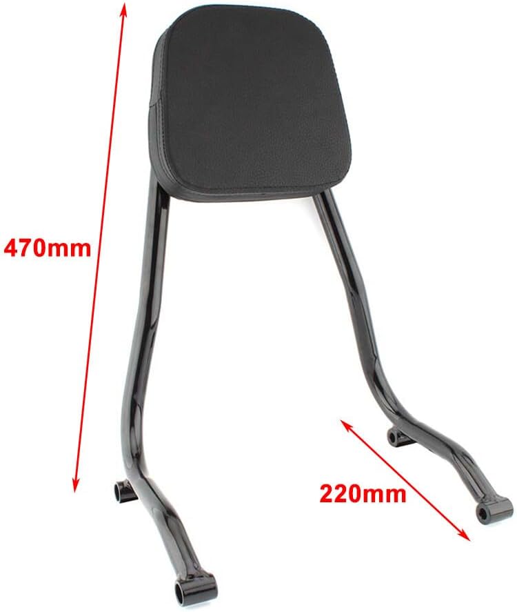ya 2 8.15 Fit for BMW R18 2020-later 21 Rear Passenger Backrest Sissy Bar