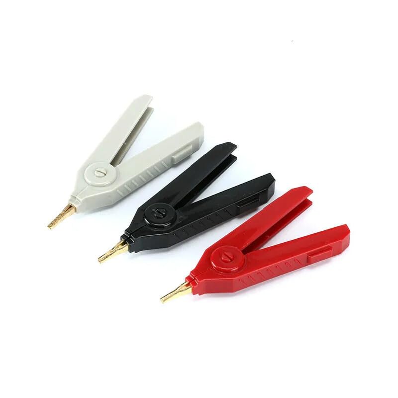 ya 16 10.20 baidi 3-Piece Pack of 90mm Alligator Kelvin Clips with Copper Plated