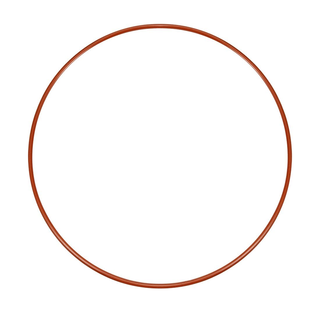 ya 13 9.15 baidi Silicone O-Ring 180mmx173mmx3.5mm VMQ Seal Rings Sealing Gasket Red 1PCS