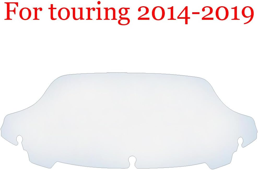 ya 23 10.7 baidi 4.5 7 9 10.5 Wave Windshield Windscreen Fit for Harley Touring Electra Glide