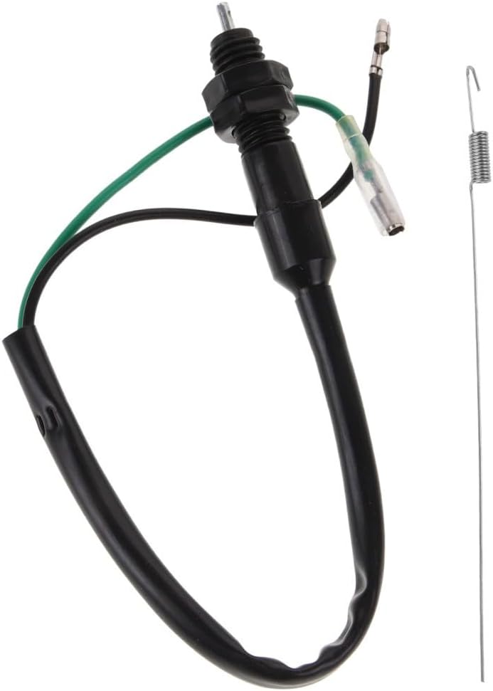 ya 4 8.14 Motorcycle Rear Brake Stop Light Switch 2 Wire Switch Rear Brake Light Switch