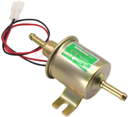 ya 5 8.10 2X 12V Universal Direct Discharge Low Pressure Electric Fuel Pump Suitable for Gas and Diesel HEP-02A