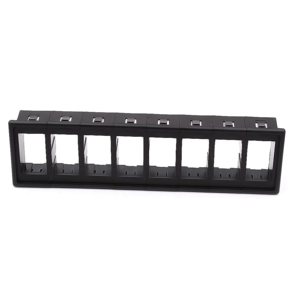 ya 23 10.7 baidi 8 Pack Rocker Switch Panel Switch Holder Housing Kit Rocker Switch Holder