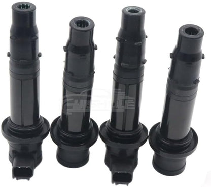 ya 9 10.24 Set of 4 Ignition Coils Fits for Yamaha MT-07 R6 RJ15 Bj YZF R1FZ8 F6T558 F6T588