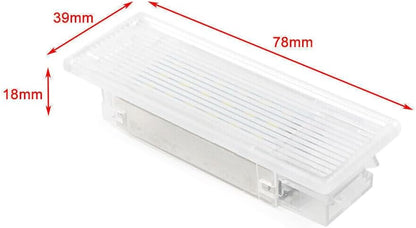 ya 4 8.8 2pcs White LED Door Courtesy Footwell Lights Fit for BMW F20 F21 F30 F31 F32 F15 X5 X6