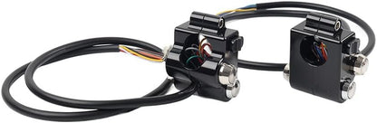 ya 4 8.24 baidi Motorycle CNC 1 25mm Handlebar Switch Controls Housing FITS for Harley Universal