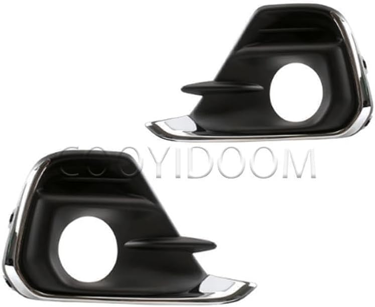 ya 13 9.15 zhengce Front bumper fog light+fog light cover grille pair suitable for Chevrolet S