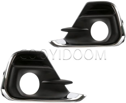 ya 13 9.15 zhengce Front bumper fog light+fog light cover grille pair suitable for Chevrolet S