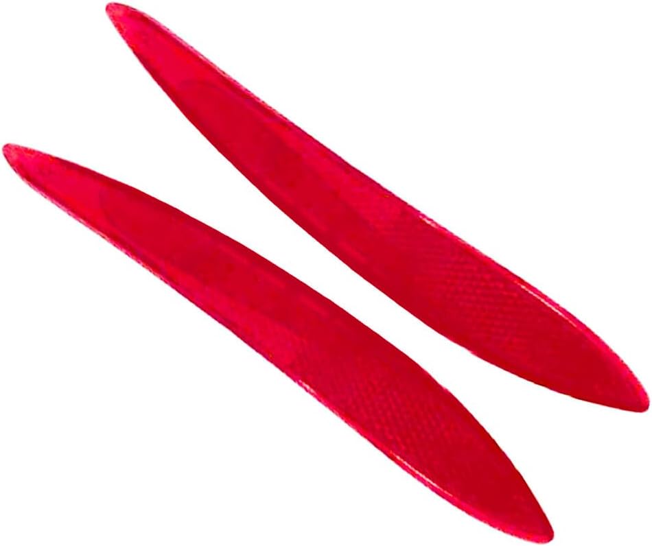 ya 9 10.24 2x Rear Left & Right Side Bumper Reflector Red Fits For GLC-Class X254 2023-2025