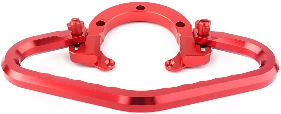ya 4 8.10 Red Passenger Tank Hand Grab Bar for Suzuki GSXR600 750 1000 Hayabusa GSX1300R