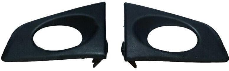 ya 2 8.15 A pair of black LH&RH front fog lamp covers suitable for Honda JAZZ/FIT GE6 GE8 2009 2010 2011