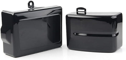 ya 23 10.7 baidi Battery Side Cover for Harley Dyna Fat Bob 2006-17 Super Wide Glide Switchback