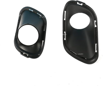ya 9 10.24 Pair Front Left + Right Fog Light Lamp Bezel Cover for Cherokee 2014-2015