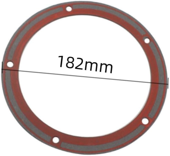 ya 2 8.15 3-piece set of 5-hole Derby protective sleeve washers suitable for Harley Twin Cam Softail Dyna 1999-2016