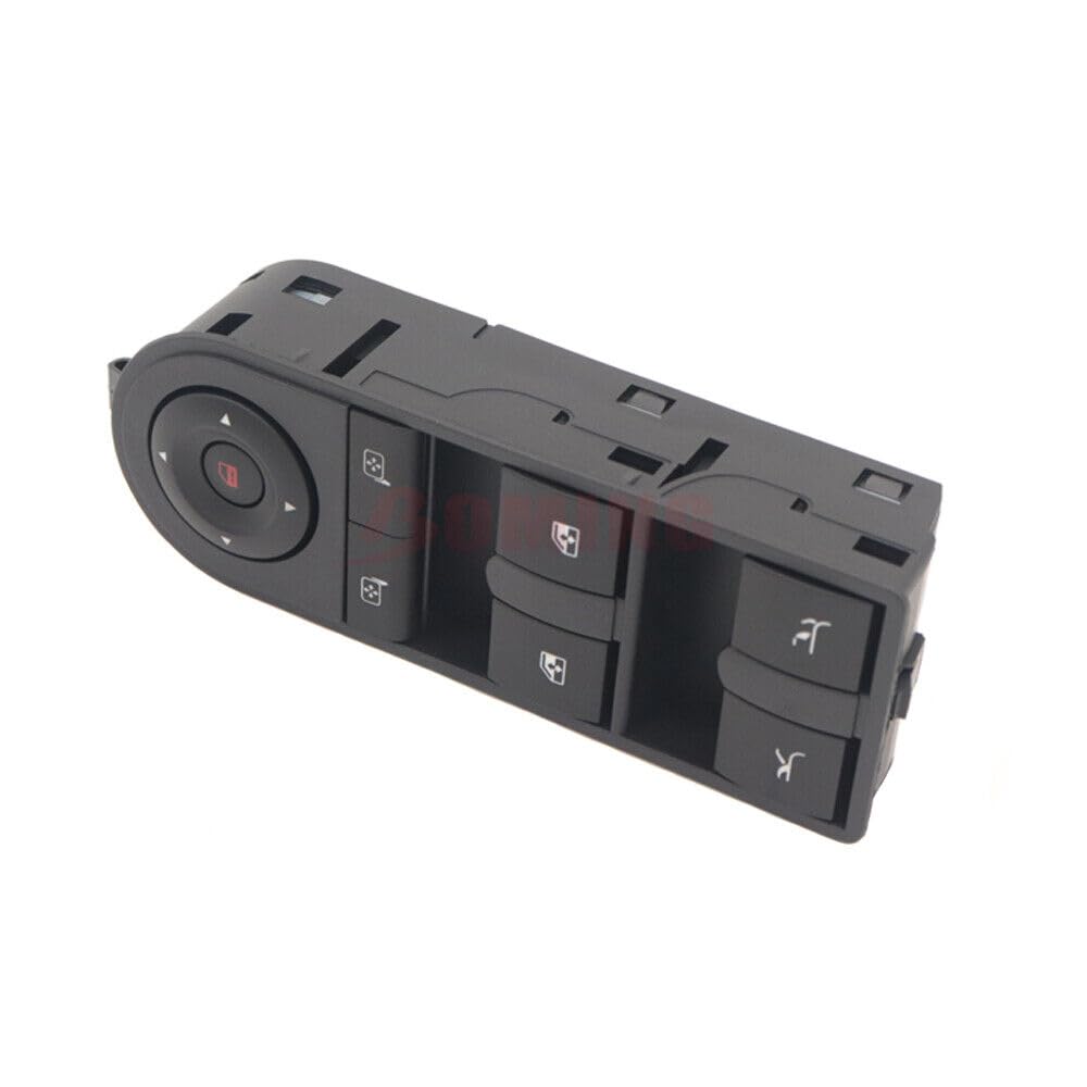ya 4 8.8 93162636 Front Left Main Window Switch Suitable for Vauxhall for Opel Tigra Twintop 2004-16