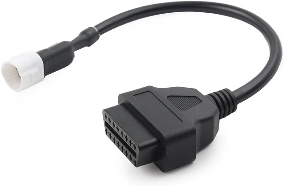ya 4 8.14 3Pin to 16Pin OBD2 Diagnostic Scanner Adapter Cable for Yamaha YZF-R125 MT-125