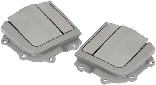 ya 4 8.8.2 2Pcs Retractable Top Cover Deck Hinge Flap Gray Left+Right for 3-Series E93 M3