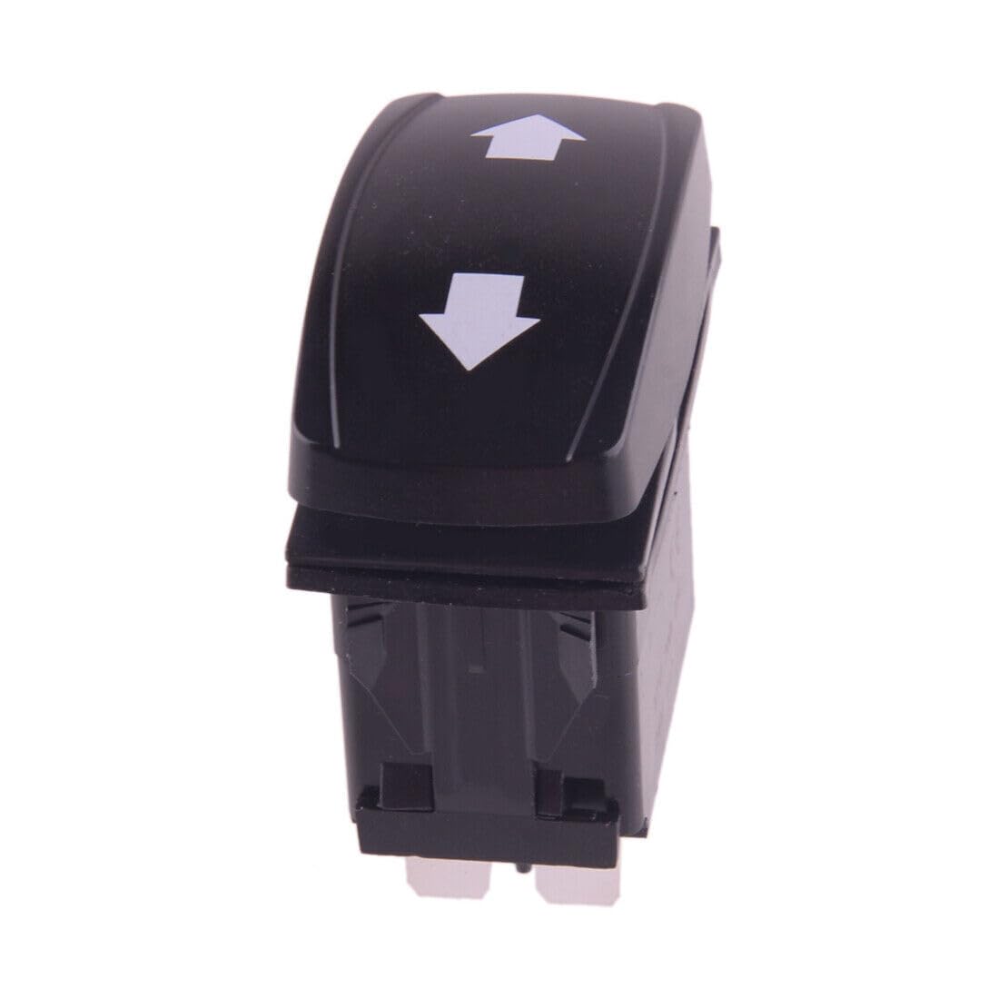 ya 6 8.14 Car Truck 7 Pin 12V 24V Rocker Switch 3 Way with Blue Indicator Hot 