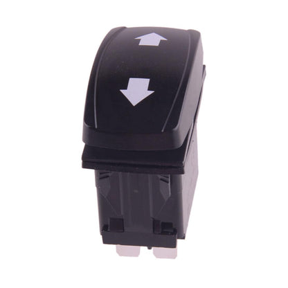 ya 6 8.14 Car Truck 7 Pin 12V 24V Rocker Switch 3 Way with Blue Indicator Hot 