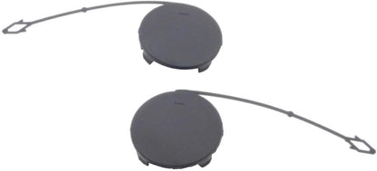 ya 4 8.8.2 Left & Right Front Bumper Tow Hook Eye Cover Caps Fit for BMW X5 E70 2007-2010