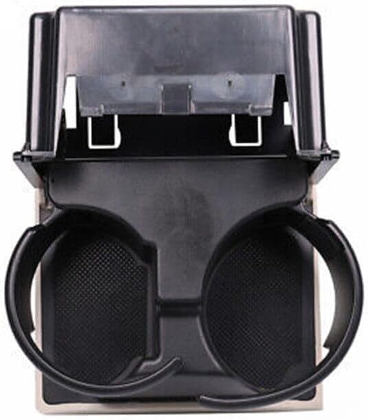 ya 6 8.24 baidi Black/White Rear Console Cup Holders for 2005-2009 for Subaru Outback Legacy Ivory