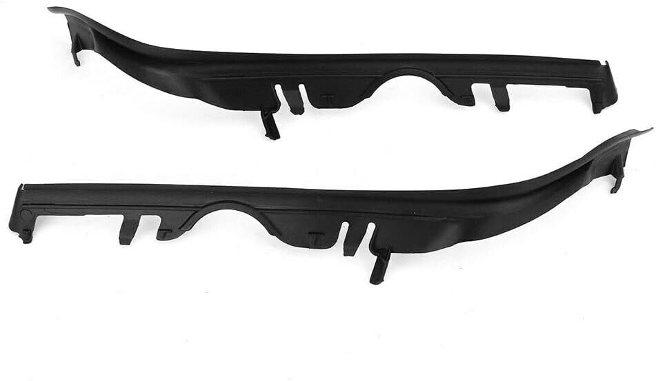 ya 4 8.14 A pair of left and right upper light lens cover strips suitable for BMW 5 series 63126908405+06