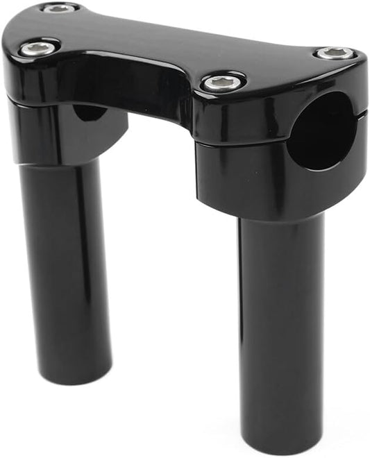 ya 15 10.19 zhengce 4.5 Handlebar Riser Top Clamp Mount for Harley Sportster Dyna Softail Stree