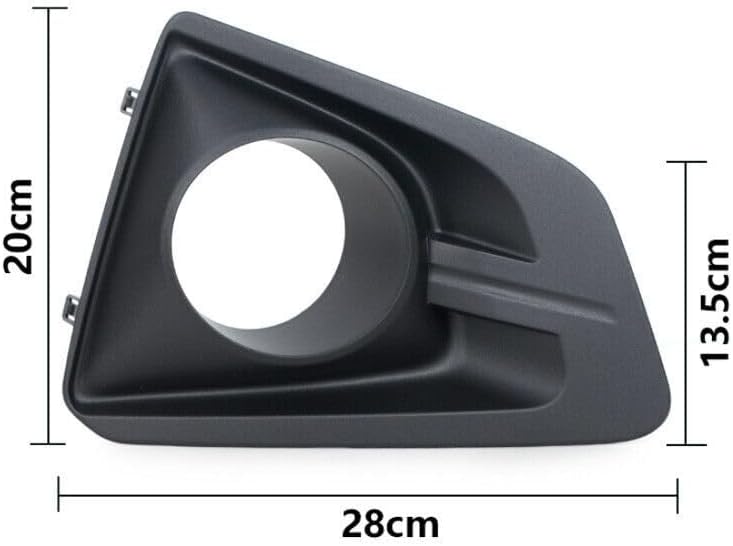 ya 2 8.15 A pair of front bumper fog lights and fog lampshades suitable for Changan Hunter F70