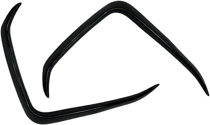 ya 28 10.13 zhengce Front Bumper Side Splitter Spoiler for BMW X6 G06 Pre-Lci M Sport 2019-2022