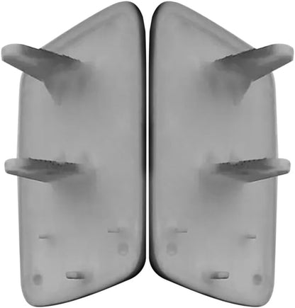 ya 5 8.10 2x Left & Right Headlight Washer Jet Nozzle Cover Unpainted Fits For ML W163 AMG