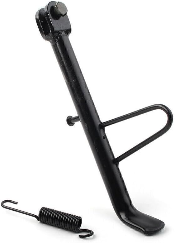 ya 2 8.15 21CM Universal Motorcycle Scooter E-Bike Kickstand Foot Side Stand Support Black