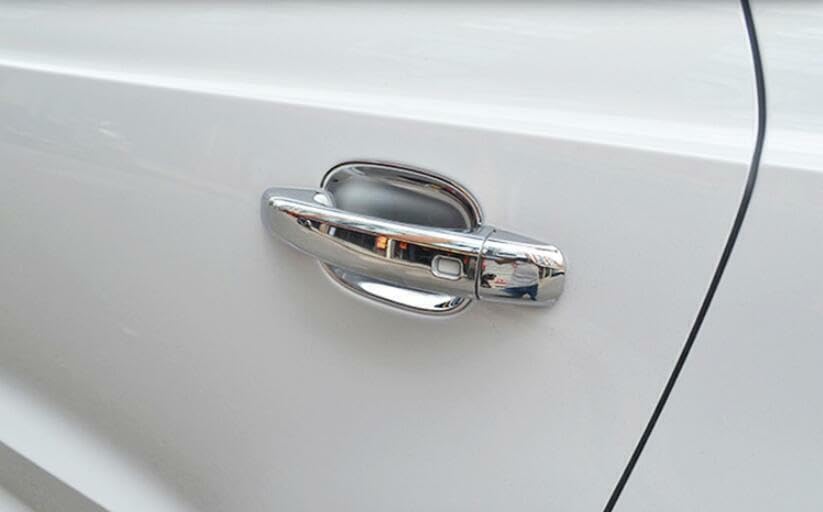 ya 2 8.15 Fits for Audi Q5 2009-2016 ABS Chrome Car Exterior Door Handle Cover Trim 