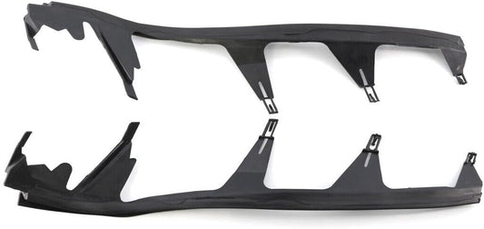 ya 4 8.10 for BMW 3er E46 M3 330Ci 2X Front Headlight Cover Strip Upper Headlamp Gasket