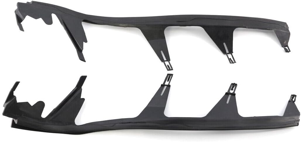 ya 7 8.24 baidi for BMW 3er E46 M3 330Ci 2X Front Headlight Cover Strip Upper Headlamp Gasket
