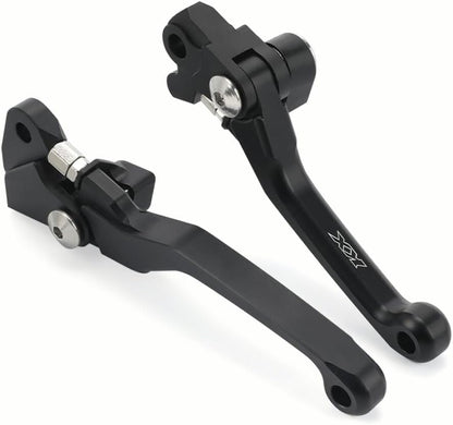 ya 4 8.14 CNC Dirt Bike Brake Clutch Levers for Kawasaki KX65 KX85 KX100 KX 112/125/250