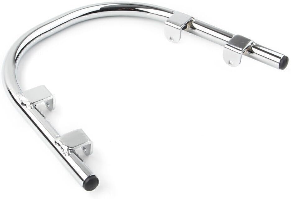 ya 4 8.10 Chrome Front Fender Guard Mudguard Bracket Protector Fit Vespa GTS300 250