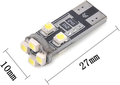 ya 13 9.15 baidi 23pcs White LED Panel Car Reading Map Bulb Light Dome Festoon Kit