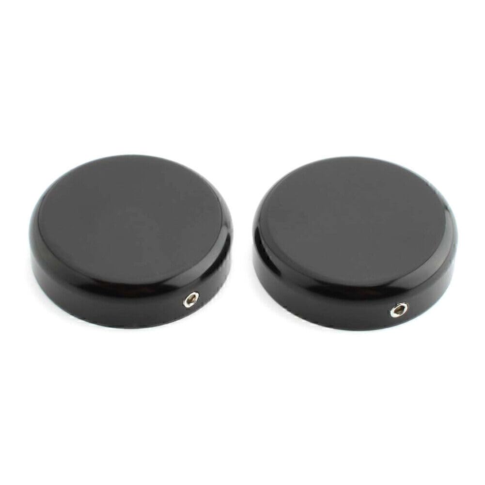 ya 6 8.14 2 X Upper Fork Caps Cover for Harley SOFTAIL Street BOB 2018-2020 FXBB Black UK