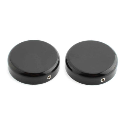 ya 6 8.14 2 X Upper Fork Caps Cover for Harley SOFTAIL Street BOB 2018-2020 FXBB Black UK