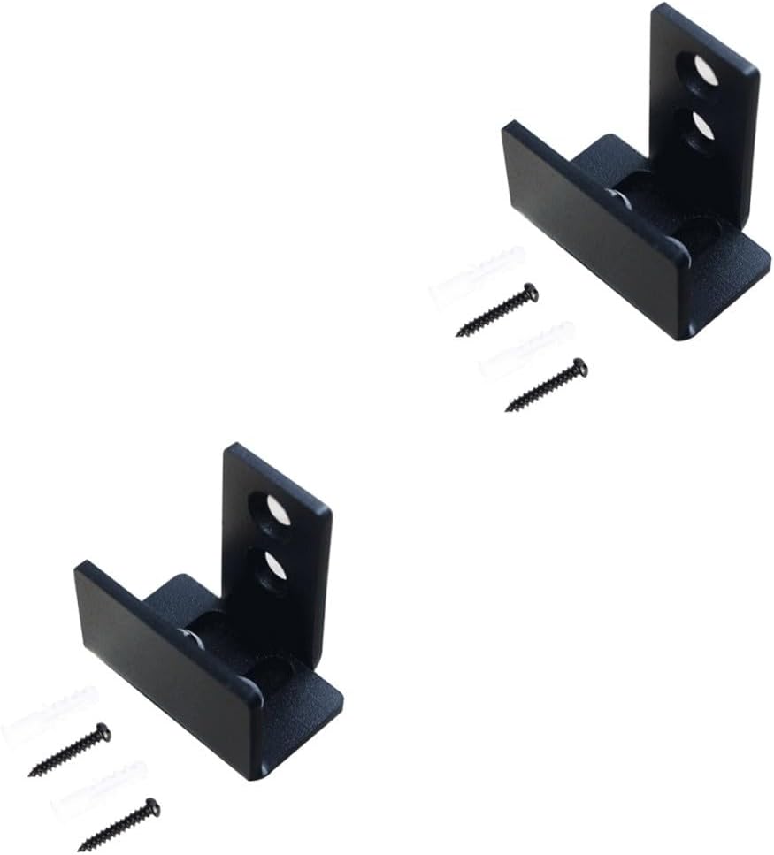 ya 26 10.21 baidi 2 PCS Wall Guide Groove Stopper Barn Sliding Door Hardware Floor Stoppers
