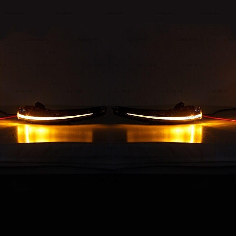 ya 2 8.15 A pair of rear mirror turn signal indicators suitable for Mercedes-Benz W205 W213 W222