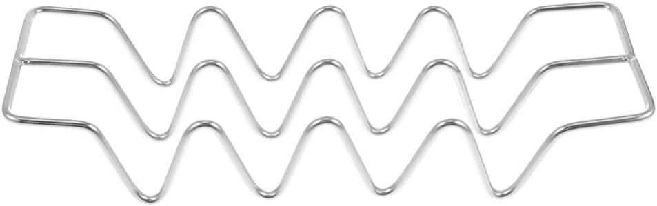 ya 14 9.20 baidi 1PC Stainless Steel Burritos Stand Taco Display Rack Taco Holder Silver New-1