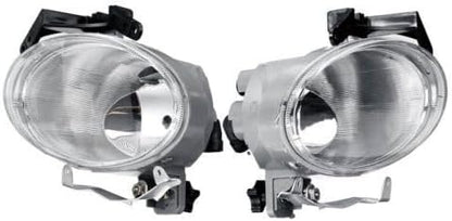 ya 2 8.15 A pair of front bumper fog lights with bulbs suitable for Hyundai Santa Fe 2007-2009