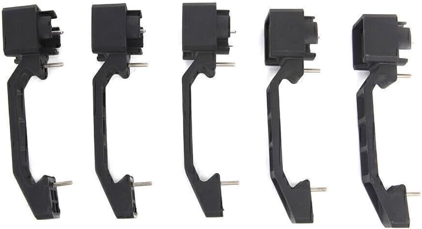ya 5 8.10 for 2007-2017 2016 15 for Jeep for Wrangler JK 5X Black ABS Exterior Door Handles Set