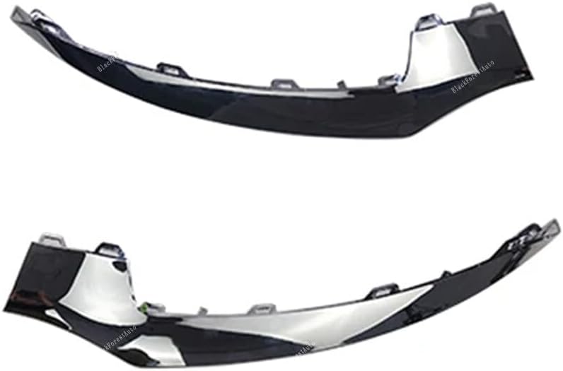 ya 27 10.13 baidi 2pcs Fit for Mercedes W207 Front Bumper Right+Left Side lower Chrome Molding