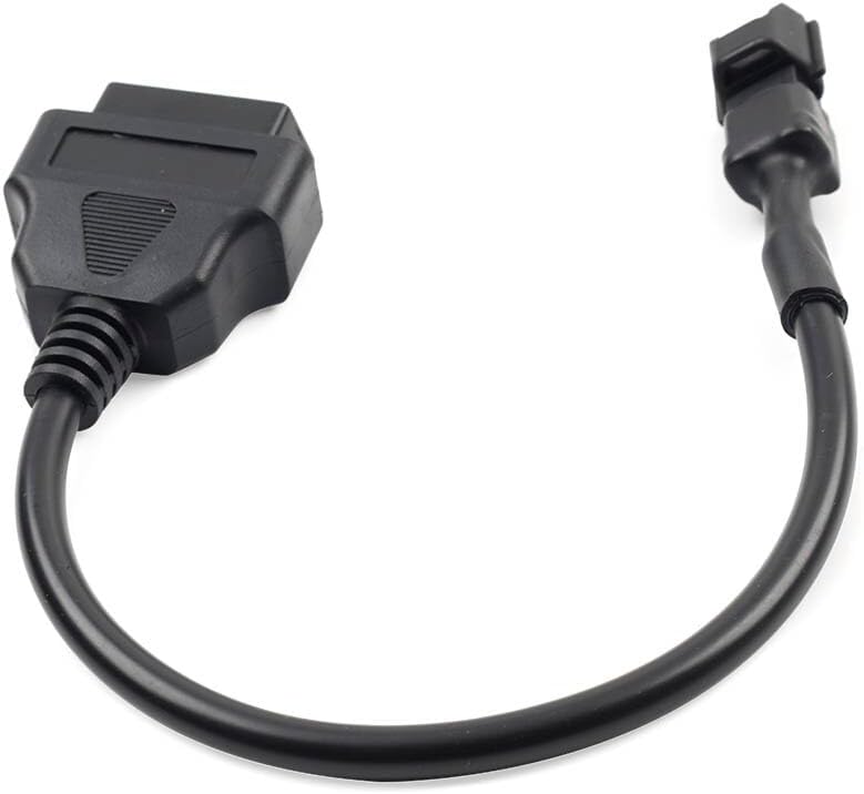 ya 4 8.24 baidi Male 3pin To 16pin OBD2 Diagnostic Cable Adapter Connector For KYMCO EFI