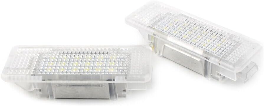 ya 14 9.20 zhengce Suitable for BMW E53 X5 E39 Z8 E52 2x white car LED door courtesy lights-1